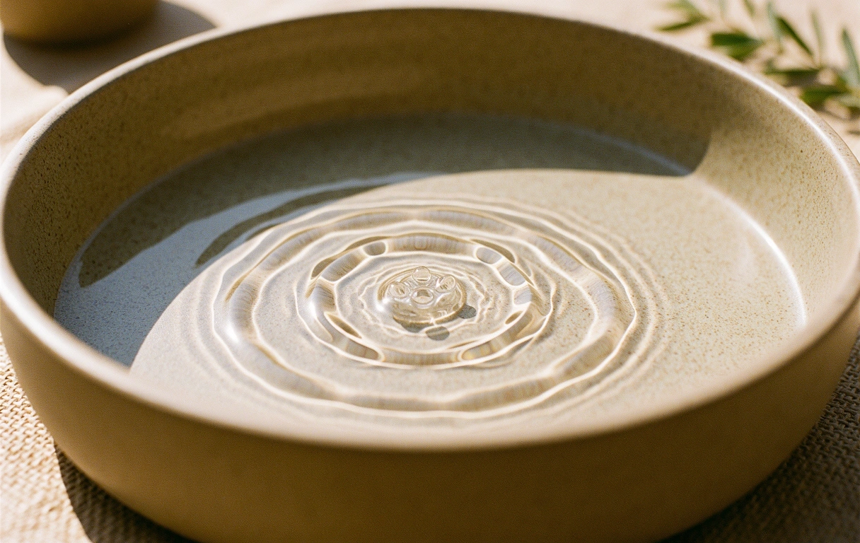Water surface tension macro